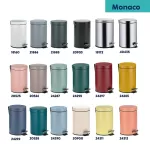 KELA-Kosz na śmieci 3 l ciemnozielony Monaco - 6