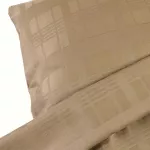 Pościel satyna bawełniana MARSELA LIGHT BROWN/220x200 EXCLUSIVE - 7