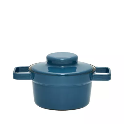 Patelnia ceramiczna 0,75l Aromapots niebieski 16 cm Riess