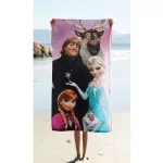 Ręcznik bawełniany 70x140 Frozen family - 2