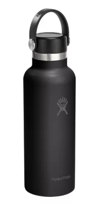 HF-Butelka 18 oz Standard z nakrętką Flex, czarna
