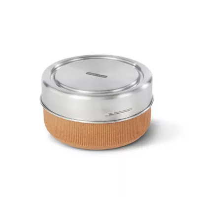 BB-Lunch bowl szklany L, migdałowy