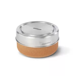 BB-Lunch bowl szklany L, migdałowy