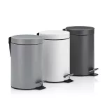 KELA-Kosz na śmieci 3 l biały Monaco - 4