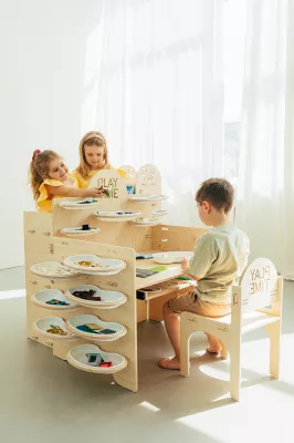 Zestaw Biurko z krzesełkiem dla dzieci PLAY TIME My Mini Home