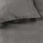 Pościel satyna bawełniana MARSELA GREY/180x200 EXCLUSIVE - 5