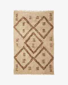 Duży dywan 200x290 cm mieszanka wełny HAND MADE Nordal