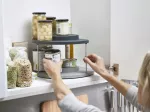 JJ-Dwupoziomowy organizer CupboardStore szary - 6