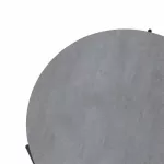 Savoye Coffee Table 90 cm Diam. Ceramic Grey - 3