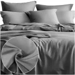 Pościel satyna bawełniana POPIEL 024/160x200 - 3