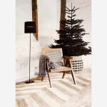 Fotel z drewna tekowego z rattanem cane Madam Stoltz - 4