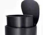 JJ-Kosz łazienkowy 5l. EasyStore czarny mat - 7