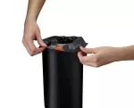 JJ-Kosz łazienkowy 5l. EasyStore czarny mat - 10