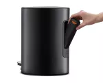 JJ-Kosz łazienkowy 5l. EasyStore czarny mat - 12