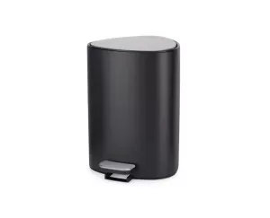JJ-Kosz łazienkowy 5l. EasyStore czarny mat