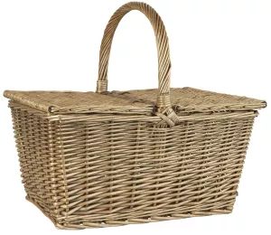 Kosz piknikowy z pokrywką i uchwytem Ib Laursen