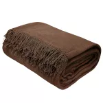 Koc T Bawełniany/BA885/150x200 brąz - 2