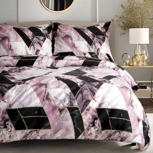 Pościel satyna bawełniana 1546/1/140x200+1posz.70x80 SATYNLOVE