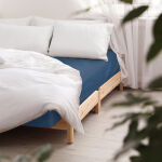 Prześcieradło satyna bawełniana chaber 011/200x220 - 3