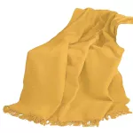 Koc T Bawełniany/BA866/150x200 musztarda - 6