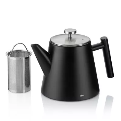 KELA-Dzbanek z zaparzaczem 1 l czarny mat Modena