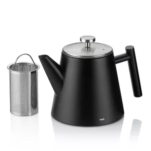 KELA-Dzbanek z zaparzaczem 1 l czarny mat Modena