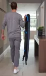 JJ-Deska do prasowania Glide EasyStoring czarna - 2