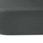 Prześcieradło satyna bawełniana j.szary 037/160x220 - 2