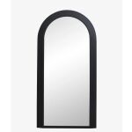 Duże lustro w czarnej ramie 203 x100 x 6 cm Falco NORDAL - 2