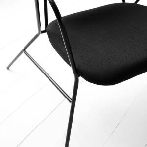 Krzesło w kolorze brązowym szerokie House Doctor Klever