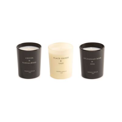 CM-Zestaw 3 małych świec zapachowych Cereria Molla