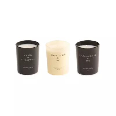 CM-Zestaw 3 małych świec zapachowych Cereria Molla