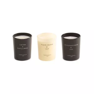 CM-Zestaw 3 małych świec zapachowych Cereria Molla