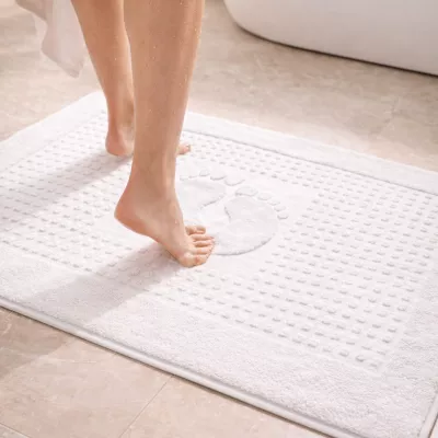 Dywanik D HOTEL STOPKI/BIAŁY 50x70