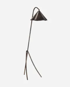 Lampa podłogowa 130x32,5x30 cm Antyczny Brąz HDFlola House Doctor