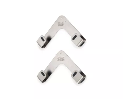 JJ-Zestaw 2 organizerów na pokrywki Space stalowy