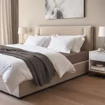 Prześcieradło jersey elastan z gumką 45 BRĄZ/180x200x30 - 3
