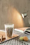 Zak!-Zestaw 2 szklanek 200ml z łyżeczkami, złoty - 4