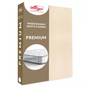 Prześcieradło frotte z gumką 047/210/220x200 PREMIUM