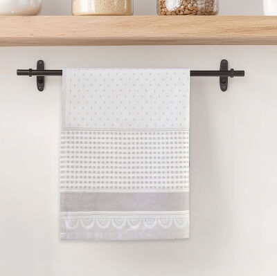 Ścierka kuchenna ZEFIREK/50x70/popiel