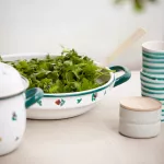 Garnek z pokrywką 20 cm 3,5l Riess Streublumen - 3