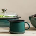 Zestaw garnków emaliowanych Riess Teal Premium Starterset 3-częściowy – morska zieleń, na indukcję - 2