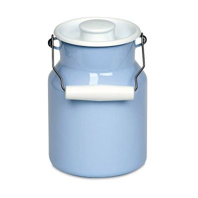 Kanka emaliowana Riess Pastell 1,5 l – pastelowy niebieski kolor