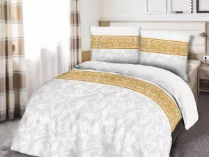 Pościel satyna bawełniana ANGELICA WHITE/180x200 EXCLUSIVE (promocja)