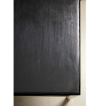 Biurko z 2 szufladami drewniane czarne EMS Nordal - 5