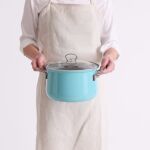 Garnek ceramiczny niebieski Riess Kristallblau 3,5 l - 2