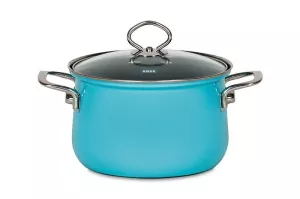 Garnek ceramiczny niebieski Riess Kristallblau 3,5 l