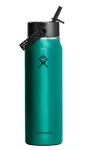 HF-Butelka 32 oz Wide Flex Straw Cap Emerald Green - 2