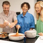 KELA-Płyta żeliwna grillowa emalia czarna Calido - 4