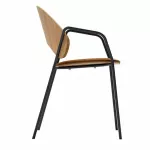 Dosina Dining Chair Upholstery and Armrests, Oak Cognac - 4